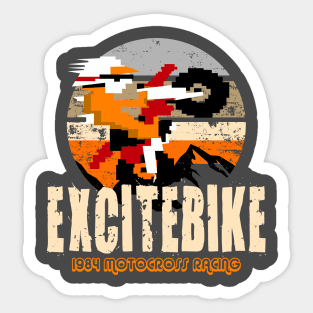 Excitebike Sticker